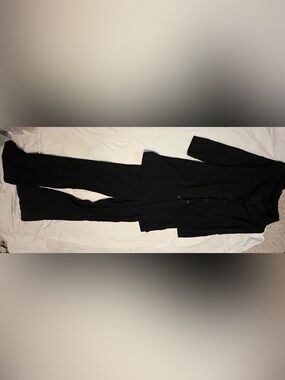 SHEIN Black Women's Pantsuit Two-Piece Set